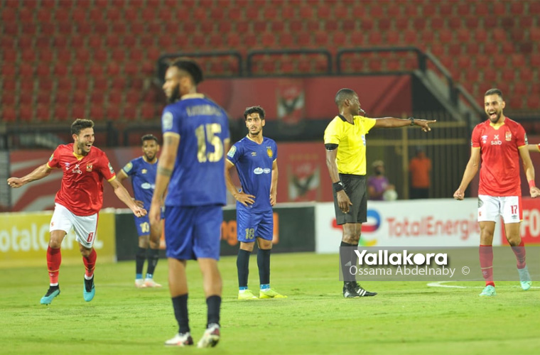 لقطات مباراة الأهلي والترجي