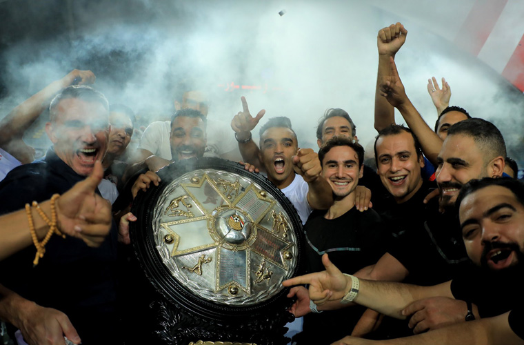 تتويج الزمالك بطلا للدوري المصري