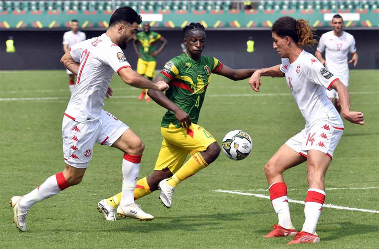 لقطات مباراة تونس ومالي