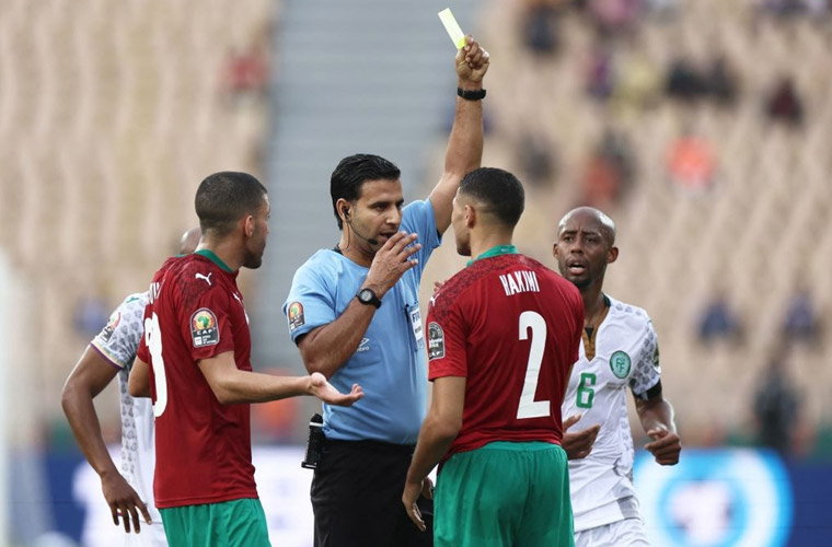 لقطات مباراة المغرب وجزر القمر