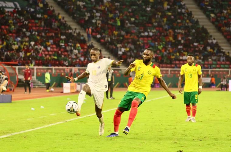 لقطات مباراة كاب فيردي والكاميرون