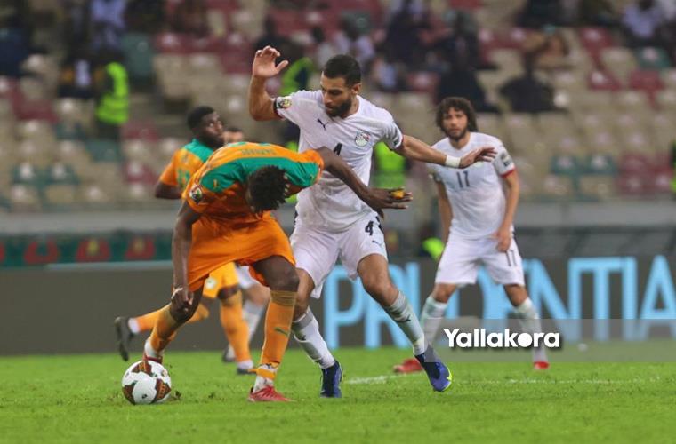 لقطات مباراة منتخب مصر وكوت ديفوار