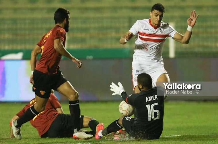 لقطات من مباراة سيراميكا كليوباترا والزمالك