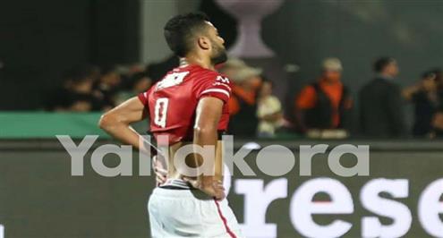 حزن لاعبي الأهلي بعد خسارة الكأس