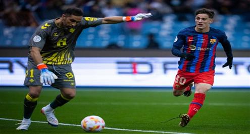 لقطات من مباراة ريال بيتيس وبرشلونة 