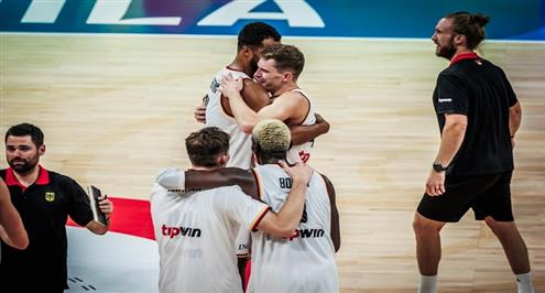 لقطات من مباراة ألمانيا وصربيا في نهائي كأس العالم لكرة السلة