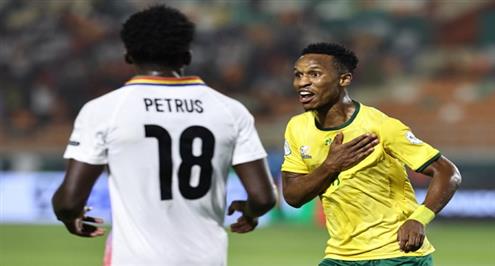 صور من مباراة جنوب أفريقيا وناميبيا