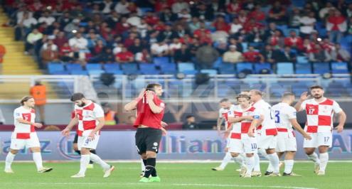 صور من مباراة مصر وكرواتيا 