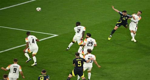 صور من مباراة ألمانيا واسكتلندا