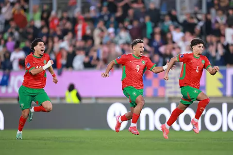 احتفال المغرب بالتأهل لنهائي كأس العالم تحت 20 عاما (صور)