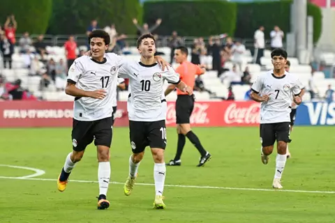 لقطات من مباراة منتخب مصر وهايتي (صور)