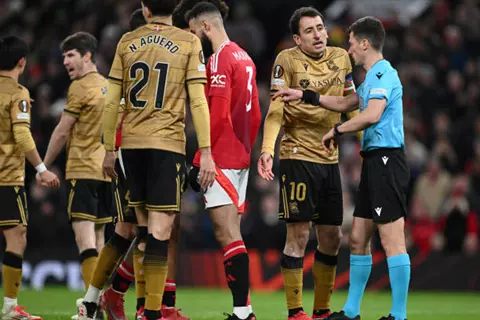 لقطات من مباراة مانشستر يونايتد وريال سوسيداد (صور)