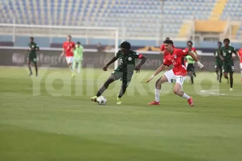 لقطات من مباراة منتخب مصر ونيجيريا في أمم أفريقيا للشباب
