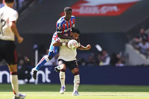 لقطات لمحمد صلاح في مباراة ليفربول وكريستال بالاس