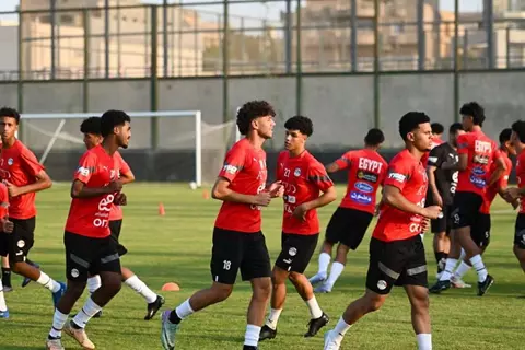 لقطات من تدريب منتخب مصر مواليد 2007 استعدادا لصفيات منطقة شمال أفريقيا