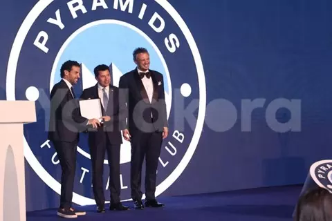 لقطات من احتفالية نادي بيراميدز بالتتويج بلقب دوري أبطال أفريقيا