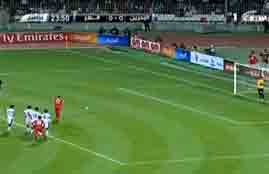 هدف فوز البحرين على قطر 