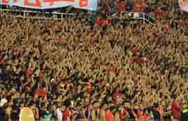 كاميرا ياللاكورة ترصد مؤازرة جماهير الاهلى