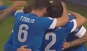 هدف اليونان فى رومانيا