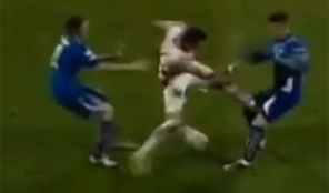 لقطة طرد ماندزوكيتش فى مباراة كرواتيا و ايسلندا