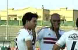 شيكابالا وضحكات مع محمد إبراهيم