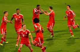 هدف دانتى لاعب البايرن فى الرجاء