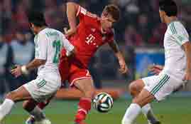 العسكرى يتصدى لمهارات شاكيرى