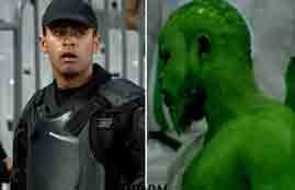 الرجل الأخضر في مواجهة مازنجر