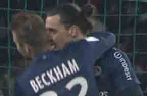 ملخص لمسات بيكهام أمام مارسيليا