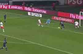هدف فوز باريس سان جيرمان على مونبيلييه