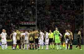 ملخص لقاء ميلان وروما