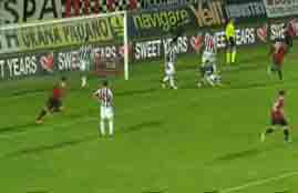 أهداف مباراة ميلان وسيينا