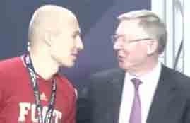 فيرجسون يكرم روبن