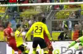 هدفي مباراة دورتموند وبايرن ميونخ 