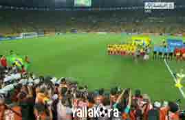 الشوط الأول - البرازيل - اسبانيا