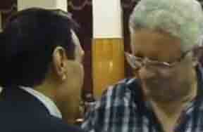 المشاهير والنجوم فى عزاء ابراهيم يوسف