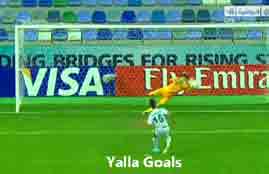 ضربات جزاء مباراة العراق وكوريا الجنوبية