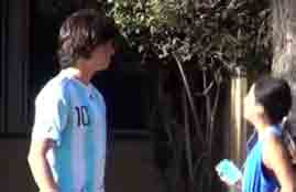 الكاميرا الخفية ... ميسي المزيف