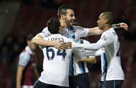 ثلاثية مانشسترسيتي فى وستهام يونايتد