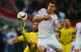 هدفا مباراة رومانيا والمجر