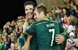 هدفا إيرلندا الشمالية في جزر فاروه