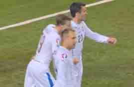 أهداف مباراة كازاخستان والتشيك