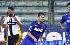 أهداف مباراة بارما وساسولو