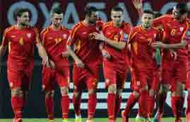 أهداف مباراة مقدونيا ولوكسمبرج