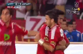 هدفا الاهلي في العربي الكويتي