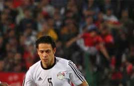 إصابة ابراهيم صلاح في لقاء السنغال