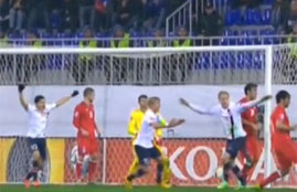 هدف فوز النرويج فى إذربيجان