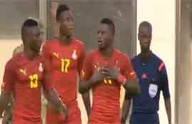 أهداف مباراة غانا وتوجو