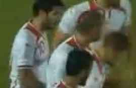 هدف تعادل تونس امام مصر