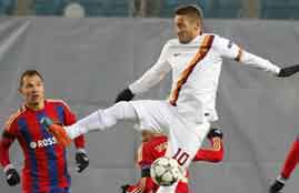 هدفا لقاء سيسكا موسكو وروما